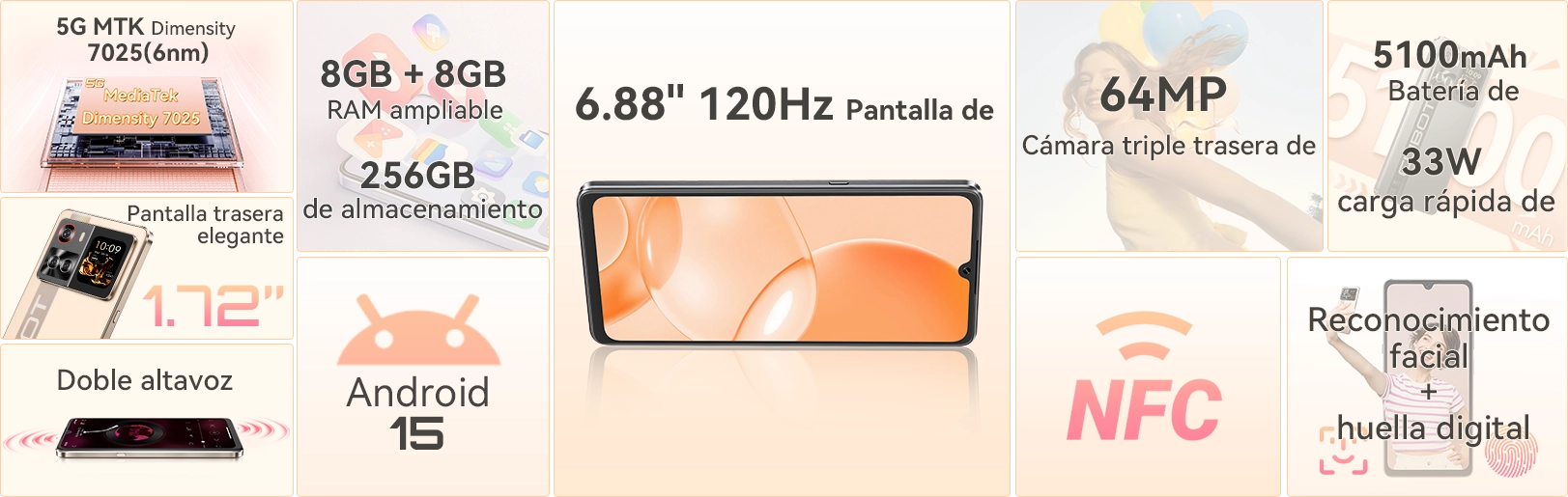 Cubot x100 smart phone